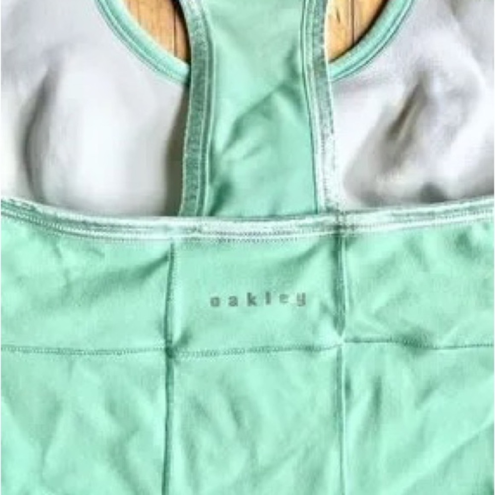 Light Green Racerback Active Tank Top - Picture 4 of 7